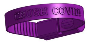Crush Covid CAD Front View